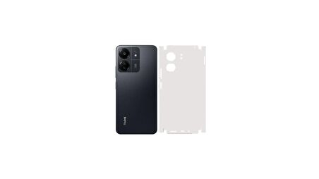 Redmi 13C ile Uyumlu MAT Arka Kaplama