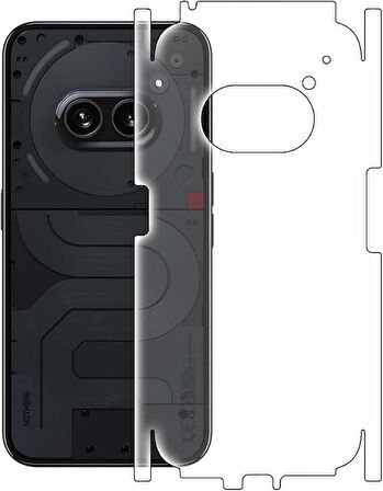 Nothing Phone 2a ile Uyumlu MAT TPU Arka Kaplama 360