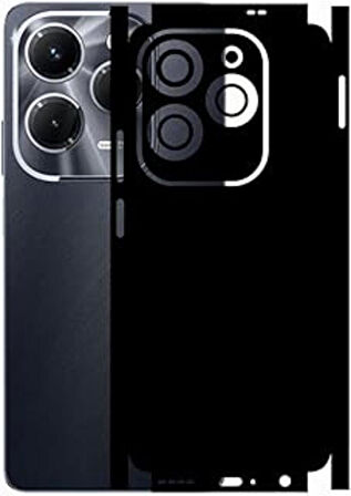Infinix Hot 40 Mat Siyah Arka Kaplama