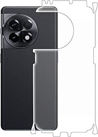 Oneplus 11R ile Uyumlu MAT TPU Arka Kaplama 360