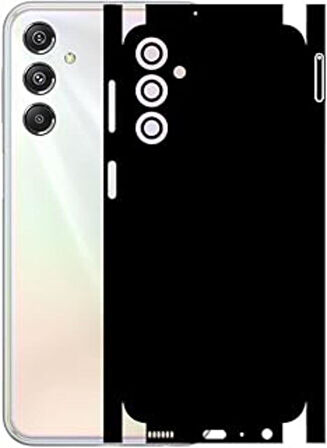Samsung Galaxy M34 ile Uyumlu Mat Siyah Arka Kaplama