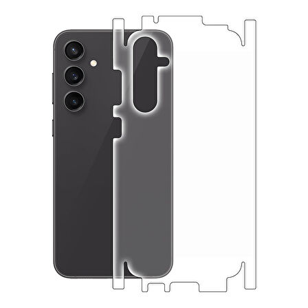 Samsung Galaxy S23 FE ile Uyumlu MAT TPU Arka Kaplama 360