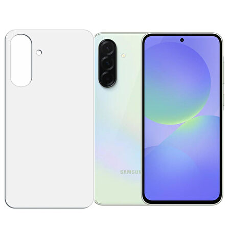 Samsung Galaxy A36 Uyumlu MAT Arka Esnek Nano Koruyucu