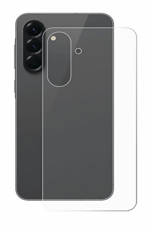 Samsung Galaxy A56 Uyumlu ŞEFFAF Arka Esnek Nano Koruyucu