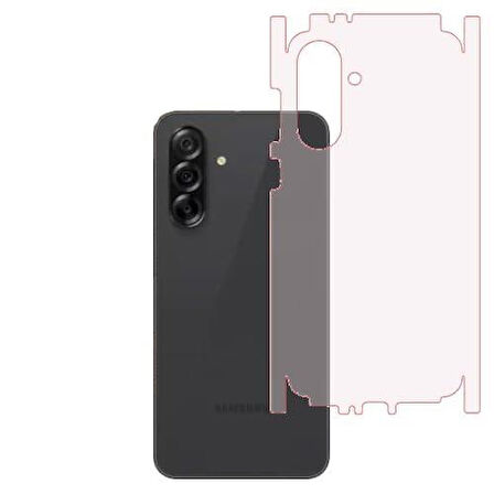 Samsung Galaxy A36 ile Uyumlu PARLAK TPU Arka Kaplama 360