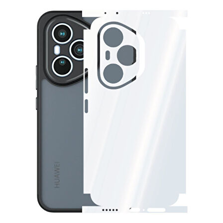 Honor 400 Pro ile Uyumlu 360 Arka Kaplama  Şeffaf