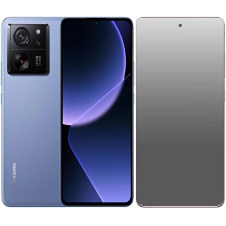 Xiaomi 13T ile Uyumlu MAT Esnek Nano Kırılmayan Ekran Koruyucu