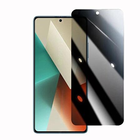 Redmi Note 13 ile Uyumlu HAYALET Esnek Nano Kırılmayan Ekran Koruyucu