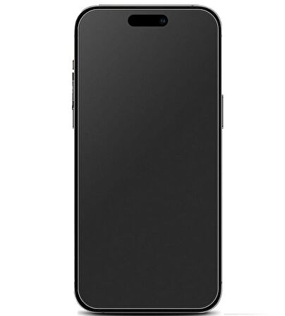 Iphone 15 Pro ile Uyumlu MAT Esnek Nano Cam Ekran Koruyucu