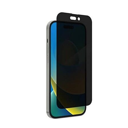 Iphone 15 ile Uyumlu HAYALET(Privacy) Esnek 9H Nano Kırılmayan Ekran Koruyucu