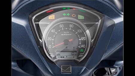 Honda Dio Kilometre Gösterge 9H Nano Ekran Koruyucu 2020-2024 Uyumlu 