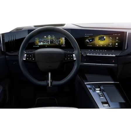 Opel Astra 2022 2025 Uyumlu Pure Panel Pro Uyumlu Nano Ekran Koruyucu 3lü Set