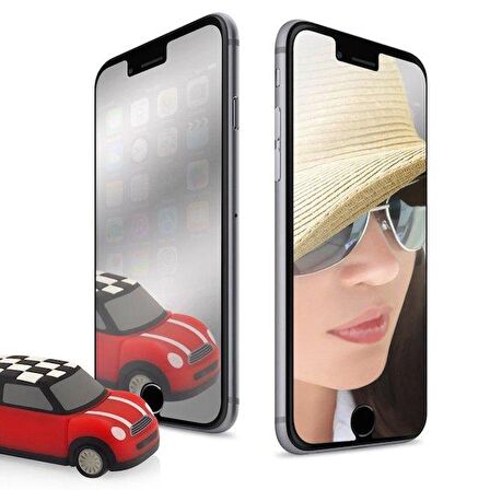 Iphone XR ile Uyumlu Esnek Ayna(Mirror) Ekran Koruyucu
