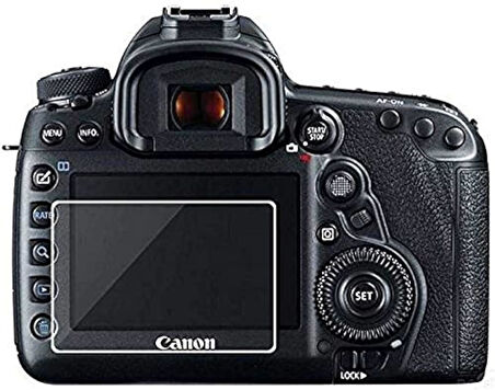Canon EOS 77D Dijital Fotoğraf Makinesi Ekran Koruyucu Uyumlu 9H Nano