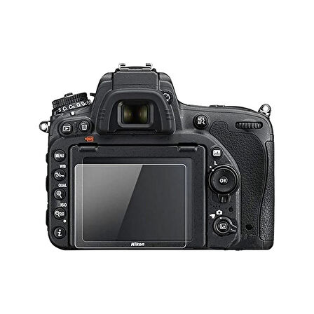 Nikon D7100 Dijital Fotoğraf Makinesi Ekran Koruyucu Uyumlu 9H Nano