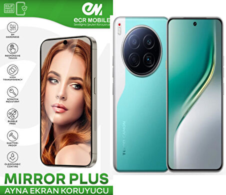 Tecno Camon 40 Premier 5G Esnek Ayna(Mirror) 9H Nano Ekran Koruyucu