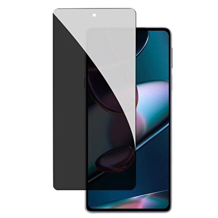 Tecno Spark 20C ile Uyumlu HAYALET(Privacy) Esnek 9H Nano Kırılmayan Ekran Koruyucu