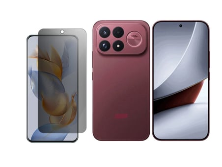 Poco F9 Ultra ile Uyumlu Mat Hayalet (Privacy) 9H Kırılmaz Nano Ekran Koruyucu