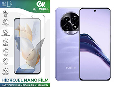 Realme 13 Pro/13Pro+ ile Uyumlu Hidrojel Nano Ekran Koruyucu Film MAT