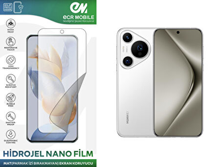 Huawei Pura 70 Ultra ile Uyumlu Hidrojel Nano Ekran Koruyucu Film MAT(Tempered Cam Değildir!)