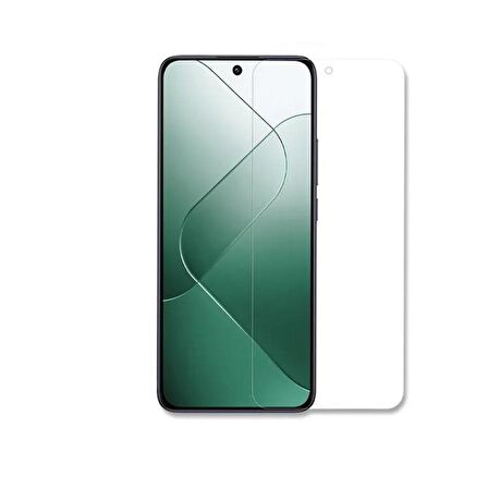 Xiaomi 14 Ultra ile Uyumlu MAT Esnek Nano Kırılmayan Ekran Koruyucu