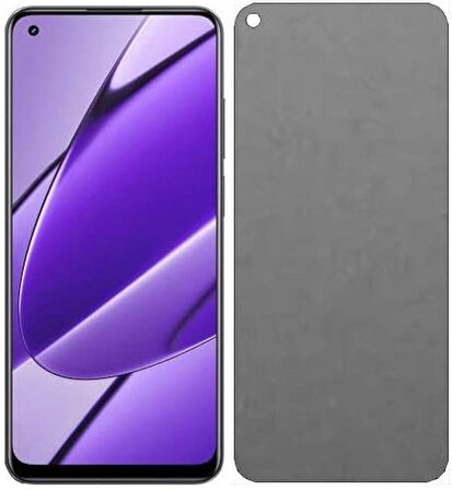 Realme 11 4G ile Uyumlu MAT Esnek Nano Kırılmayan Ekran Koruyucu