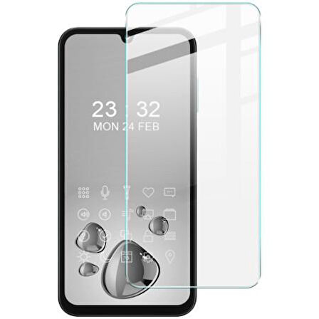 Samsung Galaxy M15 ile Uyumlu MAT Parmak izi Bırakmayan Esnek 9H Nano Kırılmayan Ekran Koruyucu