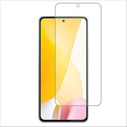 Xiaomi 12 Lite ile Uyumlu MAT Parmak izi Bırakmayan Esnek 9H Nano Kırılmayan Ekran Koruyucu