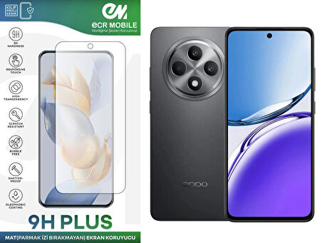 Oppo Reno 11FS Ekran Koruyucu MAT Tam Uyumlu Esnek Nano Kırılmayan