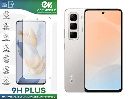 Infinix Hot 50i Ekran Koruyucu MAT Parmak İzi Bırakmayan Uyumlu Esnek Nano Kırılmayan