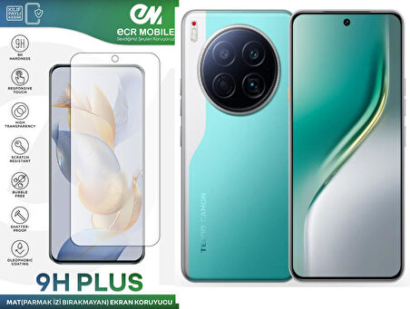 Tecno Camon 40 Premier 5G ile Uyumlu MAT Esnek Nano Kırılmayan Ekran Koruyucu
