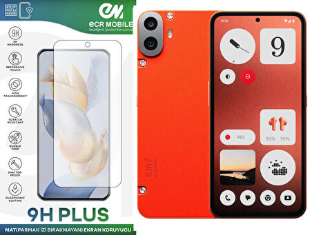 CMF Phone 1 Ekran Koruyucu MAT Parmak İzi Bırakmayan Uyumlu Esnek Nano Kırılmayan