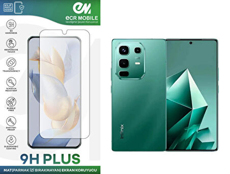 Infinix Note 50 ile Uyumlu Ekran Koruyucu MAT Parmak İzi Bırakmayan Esnek Nano Kırılmayan