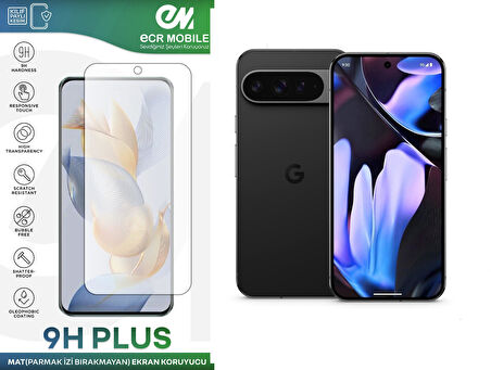 Google Pixel 9 Pro XL ile Uyumlu Ekran Koruyucu MAT Parmak İzi Bırakmayan Esnek Nano Kırılmayan