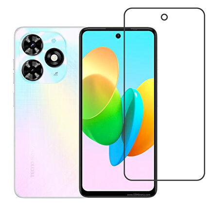 Tecno Spark 20C ile Uyumlu Şeffaf 9H Esnek Nano Ekran Koruyucu