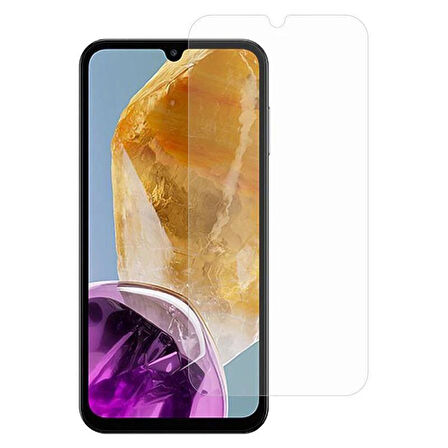 Samsung Galaxy M15 ile Uyumlu Şeffaf 9H Esnek Nano Ekran Koruyucu