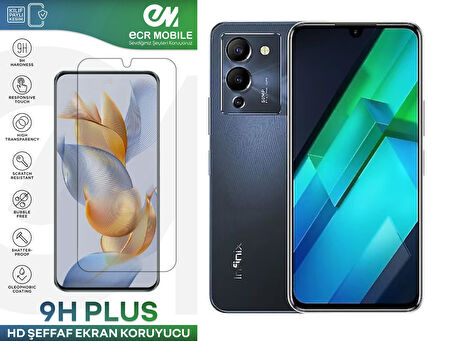 Infinix Note 12 Ekran Koruyucu 9H Esnek Nano Cam Tam Uyumlu Şeffaf