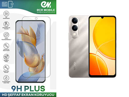 Vivo Y04 Ekran Koruyucu 9H Esnek Nano Cam Tam Uyumlu Şeffaf