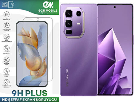Infinix Note 50 Pro Plus Ekran Koruyucu 9H Esnek Nano Cam Tam Uyumlu Şeffaf
