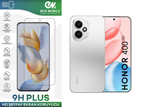 Honor 400 Ekran Koruyucu 9H Esnek Nano Cam Tam Uyumlu Şeffaf