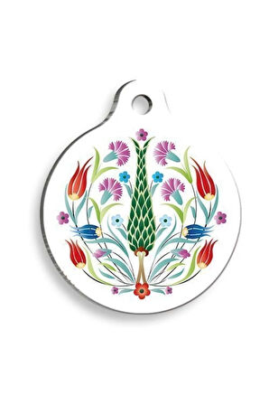 Motif 13 Kedi ve Köpek Künyesi Small: 2,5 cm.