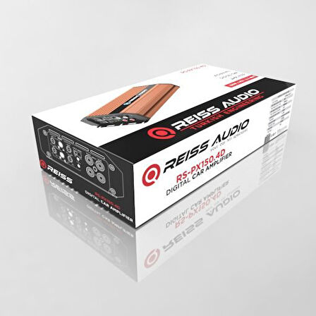 Reiss Audio Rs-px150.4d 4 Kanal Anfi 4 Ohm 100W 2 Ohm 150W Kanal Başına Çıkış