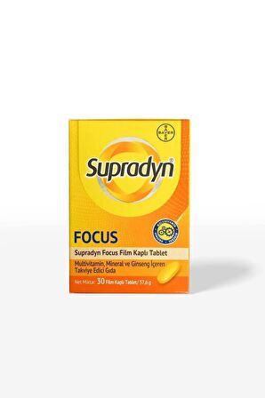 Supradyn Energy Focus 30 Film Kaplı Tablet