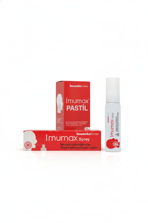 Imumax Sprey 30 ml ve İmuneks İmumax Pastil 12 Adet 2’li Set