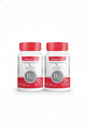 Imuneks Farma B12 1,000 mcg 100 Tablet 2’li Set