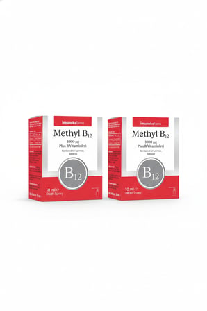 Imuneks Farma B12 Sprey 1,000 mcg 10 ml 2’li Set