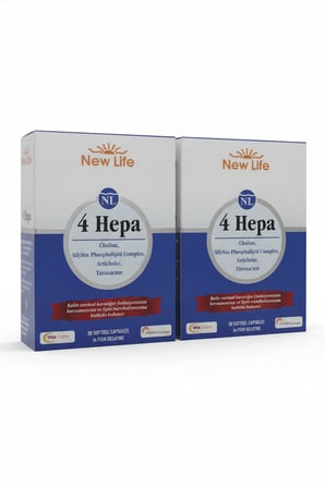 New Life 4 Hepa 30 Softgel Kapsül 2’li Set