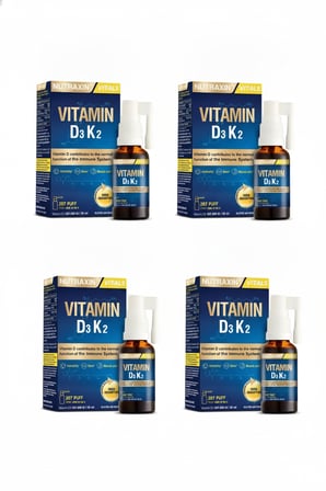 Nutraxin Vitamin D3K2 Sprey 30 ml 4’lü Set
