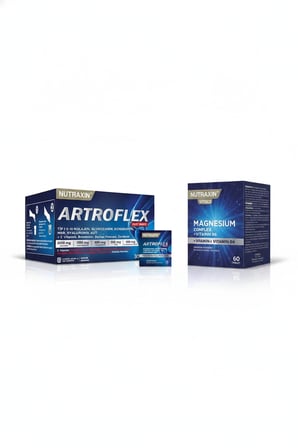 Nutraxin Artroflex Easy Move 30 Şase ve Nutraxin Magnezyum Complex 60 Tablet 2’li Set