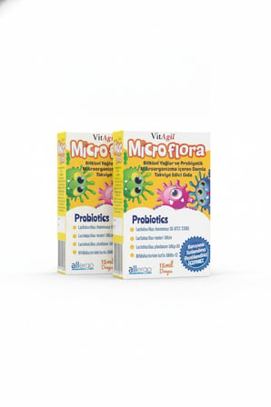 Vitagil Microflora Probiyotik Damla 15 ml 2’li Set